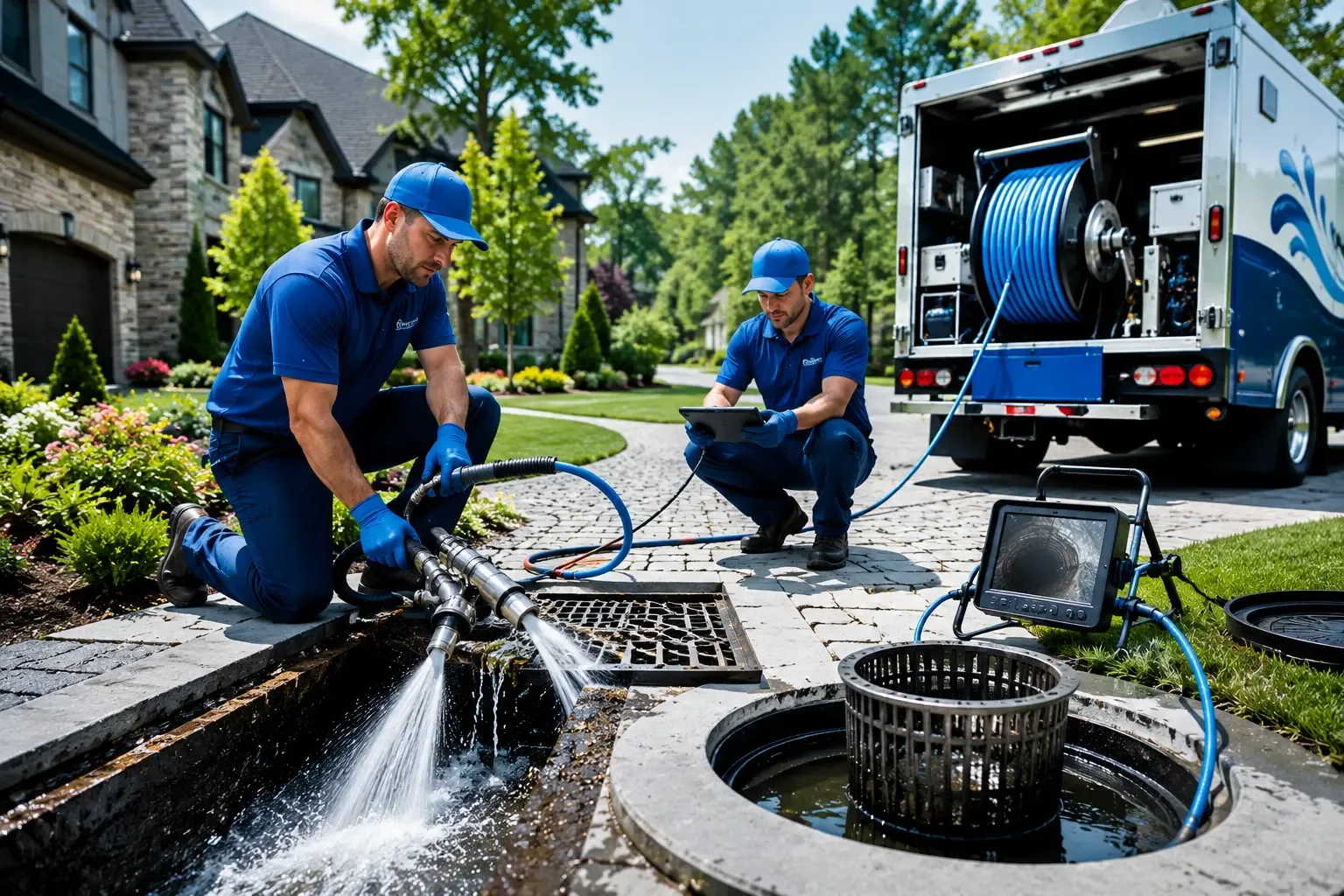 Local outdoor drain cleaning professionals in Effingham, SC